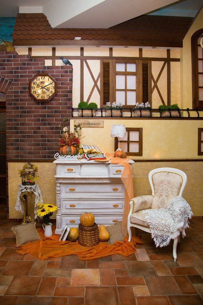 Осенний декор в помещении